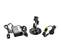 Focalizzabile 830nm IR Infrarosso 200mW Diodo Laser Cross Modulo 16x68mm con 5V adattatore + supporto