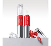 FOCALLURE - Stay Sheen 2 IN 1 liquid Lipstick - 3 Colors #NU01 Rust Nude - 1.2g*2