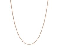 FOCALOOK Collana Donna Uomo Acciaio Inossidabile, Collana Catena Serpente Oro Rosa lunga 50cm, Catenina Acciaio Snake per Donna Uomo, Confezione Regalo