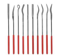 FOCCTS Set di 10Pezzi Lime e Raspe Utensili Professionali per Lavoro di Legno/Ceramica/Terracotta/Metallo Strumenti Per La Scultura In Legno