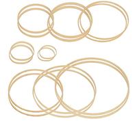 FOCCTS Set di Cerchio Floreale in Legno di bambù