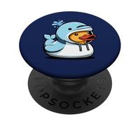 Focena di gomma delfino anatra PopSockets PopGrip Adesivo