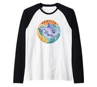 Focena Vaquita: una gemma nei tesori dell'oceano Maglia con Maniche Raglan