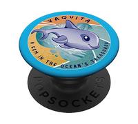 Focena Vaquita: una gemma nei tesori dell'oceano PopSockets PopGrip Adesivo