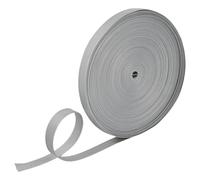 Focenat 50 Metri Cinghia per Tapparelle, Cintino per Tapparelle, Cinghia Tapparella Grigio, Larghezza 23mm, Resistente ai Raggi UV, Cintino Avvolgibili per Porte e Finestre