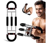 Focenat Arm Trainer, Allenatore Regolabile per Braccia e Pettorali, Attrezzo per Esercizi a Forma di U (40-60 kg / 88-132 lb), Attrezzo per Allenamento del Torace per Casa/Ufficio/Viaggio