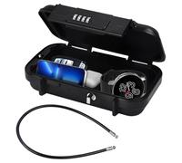 Focenat Cassaforte Portatile con Combinazione, Cassetta di Sicurezza, Mini Cassaforte con Codice, Rimovibile Fune Metallica, Impermeabile, Cassaforte di Sicurezza per Casa, Ufficio, Viaggio, Spiaggia
