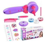 Focenat Macchina per Trecce Capelli Kit, Trecciatrice Capelli Automatica, Macchina Trecce Capelli, Set da Parrucchiere Ragazze, Accessori per Capelli Giocattoli, Regali Natale, Regali di Compleanno