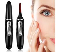 Focenat Piegaciglia Elettrico, Piegaciglia Riscaldato, Piega Ciglia Donna con Controllo Preciso Della Temperatura, Riscaldamento Rapido Lunga Durata, USB Ricaricabile