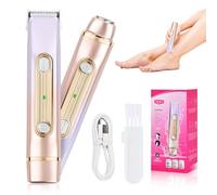 Focenat Rasoio Elettrico Donna 2 in 1, Ricaricabile, Epilatore Elettrico per Donna, IPX7 Impermeabile, Depilazione Indolore, Uso Bagnato e Asciutto per Corpo, Ascelle, Gambe e Bikini