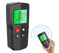 Focenat Scanner da Parete, Rilevatore Tubi e Cavi Elettrici, Rilevatore Metalli Muro, Rilevatore da Parete, Wall Detector, con Display LCD e Avviso Sonoro, per Rilevare Legno, Metallo e Cavi Nel Muro