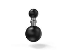 FOCKCPGEGV Adattatore a sfera in composito per montaggio con presa a doppia standard del settore per staffe GPS, da 17 a 25 mm Supporto piastra navigazione moto