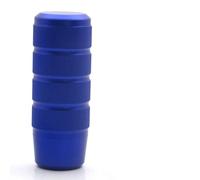 FOCKCPGEGV Gear Shift Knob Leva del cambio manuale Poer antiscivolo in lega di alluminio con rullo a di fiore, maniglia della testa del cambio blu iridescente(Blue)