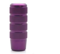 FOCKCPGEGV Gear Shift Knob Leva del cambio manuale Poer antiscivolo in lega di alluminio con rullo a di fiore, maniglia della testa del cambio blu iridescente(Purple)