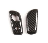 FOCKCPGEGV Gear Shift Knob Per Ford Per F 150 2009-2014 Pomello del cambio in fibra di carbonio Protezione della testata Modifica degli interni dell'auto Accessori per auto