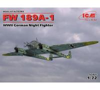 ICM 72293 1/72 FW 189A-1, WWII German Night Fighter