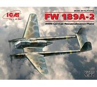 Focke-Wulf Fw 189A-2 WWII German Reconnaissance Plane 1:72 ICM72292 - icm modell