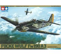 Tamiya 61037 Focke-Wulf Fw190 A-3 Aircraft Scale 1/48 Hobby Plastic Kit NEW