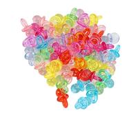 Focket 100 PC PCs Pop un Bellissimo Design Ricco di Colore Appropriato per le Celebrazioni dei Bambini (Colore trasparente miscelato)