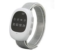 Focket Allarme Wireless per la pipì, 2 in 1 Allarme Ricaricabile per l'enuresi e Orologio per la pipì con Suono e Forte Vibrazione, 4 impostazioni di Timer per Bambini, Anziani e Adulti