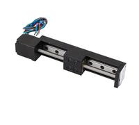 Focket Attuatore di Diapositiva di Binario Lineare Mini, 100 Mm con Biella a Vite T per Parti del Router CNC Fai - -te X Y Z Stage Stepper Motore