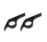 Focket Barra di Leva per, Set di Strumenti per la Rimozione del Coperchio del Gancio da 2 Pezzi in Lega di Alluminio, Strumento per la Rimozione del Rivestimento con Facile Posizione del Morsetto per