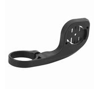 Focket Bicicletta Nera GPS Supporta la Plastica per il Bordo, 31,8 Mm in Diametro del Manubrio, Schermo Visivo Ergonomico per Ciclisti (BLACK)