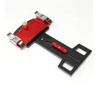 Focket Binario di Guida per a Binario, Fermo Angolare Regolabile Multi-angolo da -60 a 60 Gradi, Quadrato in Lega di Alluminio con di Supporto Bordato per Progetti di Lavorazione del Legno