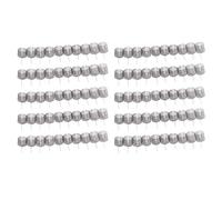 Focket Cestino per Fertilizzante per Orchidee, Fertilizzante per Bonsai a Rilascio Lento con Punta in Acciaio Inossidabile, Cestini in Rete per Fertilizzanti con 100 Pezzi per Piante da Fiore di