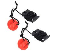 Focket Chiave Di Sicurezza Per Tapis Roulant, Arresto Automatico Quando Fuori Portata Chiave Universale Per Tapis Roulant, Di Sicurezza Magnetica Rotonda con Set Da 2 Pezzi Per Elettrici E Attrezzi