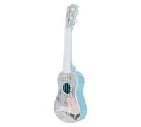 Focket Chitarra per Bambini, Mini 4 Corde da 14 Pollici con Corde Morbide e Lisce Tocco Confortevole, Strumento Musicale per Bambini Uscita Audio Chiara, Ukulele per con Buca Rotonda per Piccoli