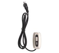 Focket Comando Manuale per Poltrona Reclinabile, 5 Pin 2 Pulsanti Porta di Ricarica USB Guscio in ABS Telecomando per Poltrona Elevabile, Interruttore Elettrico per Reclinabile con Cavo a 4 Conduttori
