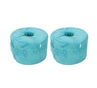 Focket Cuscino di elevazione del Piede, Cuscino di Sostegno del Piede 2pcs, Cuneo di elevazione del Tallone della Caviglia della Spugna Rotatoria di 360 Gradi, Cuscino della Caviglia