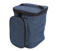 Focket Custodia da Viaggio per Idropulsore, 2 Sezioni 5 Anelli Elastici 1 Tasca in Rete Tessuto Oxford Imbottitura Morbida Borsa per Trasporto Idropulsore Borsa per Stoccaggio con Pannello Tasca