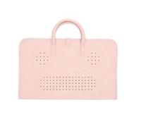 Focket Custodia per Laptop da 14 Pollici, Borsa per Laptop in Pelle PU Resistente all'Acqua e Traspirante con Fori di Ventilazione, Borsa per Tablet da Donna con Manico Robusto per Viaggi di Lavoro e