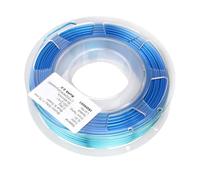 Focket Filamento della Stampante 3D PLA, Doppio Verde Blu 1,75 Mm con Consistenza Setosa per Decorazioni di Mestieri 200g