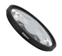 Focket Filtro a prisma da 58 mm, lente in vetro ottico rivestita in con effetto sfocato e shock visivo da sogno, per la fotografia di ritratti e nature morte con fotocamera DSLR