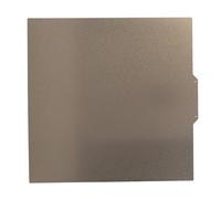 Focket Foglio PEI a Doppia Facciate Testurati, Piastra di Costruzione 330x330mm 3D, Letto Rimovibile Flessibile in Acciaio a Molla per Elegoo 3 più Stampanti 3D con Trame Diverse e
