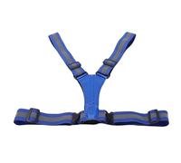 Focket Gilet Riflettente, Gilet da Corsa Ricaricabile Tramite USB Luminoso con Luci a LED Integrate per la Corsa Notturna, Passeggiate in Bicicletta, Passeggiate con Il Cane, Guida in Moto (Blue)