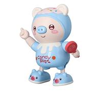 Focket Giocattolo da Ballo, Giocattoli Interattivi per Camminare, Parlare, Cantare e Ballare, Dimensioni Portatili, a Forma di Maiale Simpatico Cartone Animato con Musica Leggera e Cool per Bambini