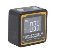 Focket Inclinometro Digitale, Mirino Angolare Magnetico Compatto con Design a Lati, Precisione 0,2°, Misuratore Angolare Digitale con Base Magnetica per Schermo Retroilluminato Bluetooth per la