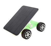 Focket Kit per Auto Solare, Sviluppo di Competenze Pratiche, Facile Assemblaggio, Auto Ad Energia Solare, Kit Educativo di attività Scientifiche STEM Fai-da-te con Pannello per Bambini, Ragazzi,