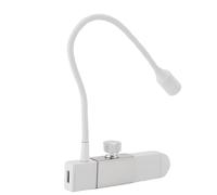 Focket Lampada per ciglia Lash Light, lampada professionale per ciglia con comando a pedale, colla che asciuga in 1-2 secondi, lampade per asciugare la colla per saloni di bellezza (WHITE)
