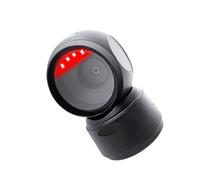 Focket Lettore di codici a barre da tavolo, lettore di codici QR 1D 2D omnidirezionale cablato USB con luce LED feedback acustico, negozi al dettaglio, supermercati, centri commerciali