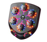 Focket Macchina da Boxe Musicale, Sincronizzazione Intelligente del Ritmo AI, Attrezzatura per Allenamento di Boxe Montata a Parete, Punzonatrice con per Adulti, Bambini, Casa, Ufficio, Palestra,