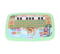 Focket MACCHINA DI LETTURA ARABICA BAMBINA, 28 PAROLE ALFABET 10 LIBRO DI APPRENDIMENTO ELETTRONICO PER BAMBINI CON STRUMENTI DI APPRENDIMENTO DI LINGUA INTERATTIVI PER ESTRUZIONE A PRESIMENTE (GREEN)