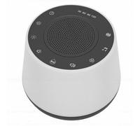 Focket Macchina per il Rumore Bianco, 32 Suoni Rilassanti Macchina per il Suono Portatile per Dormire, per il Rumore Bianco per Cani con Altoparlante BT 5.1 Timer Volume Regolabile Ricarica USB C
