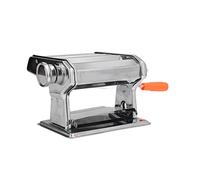 Focket Macchina per Pasta, Pressa Manuale per Pasta in Acciaio Inossidabile a Spessore Regolabile con Lame Rimovibili per Spaghetti, Fettuccine, Tagliatelle Gnocchi (150 pressa per integrale)