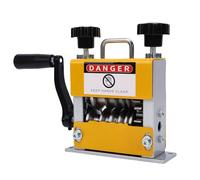 Focket Macchina Spellafili Manuale, Strumento Spelafili Portatile a 6 con Rullo Scanalato a V e Altezza Regolabile, per Fili di Rame e Alluminio di Scarto da 3 a 17 Mm