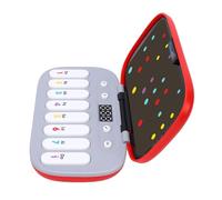 Focket Mini pianoforte giocattolo per bambini, strumento musicale a LED con modalità sonore interattive, giocattolo educativo per l'apprendimento musicale per bambini dai 4 ai 6 anni (rosso)